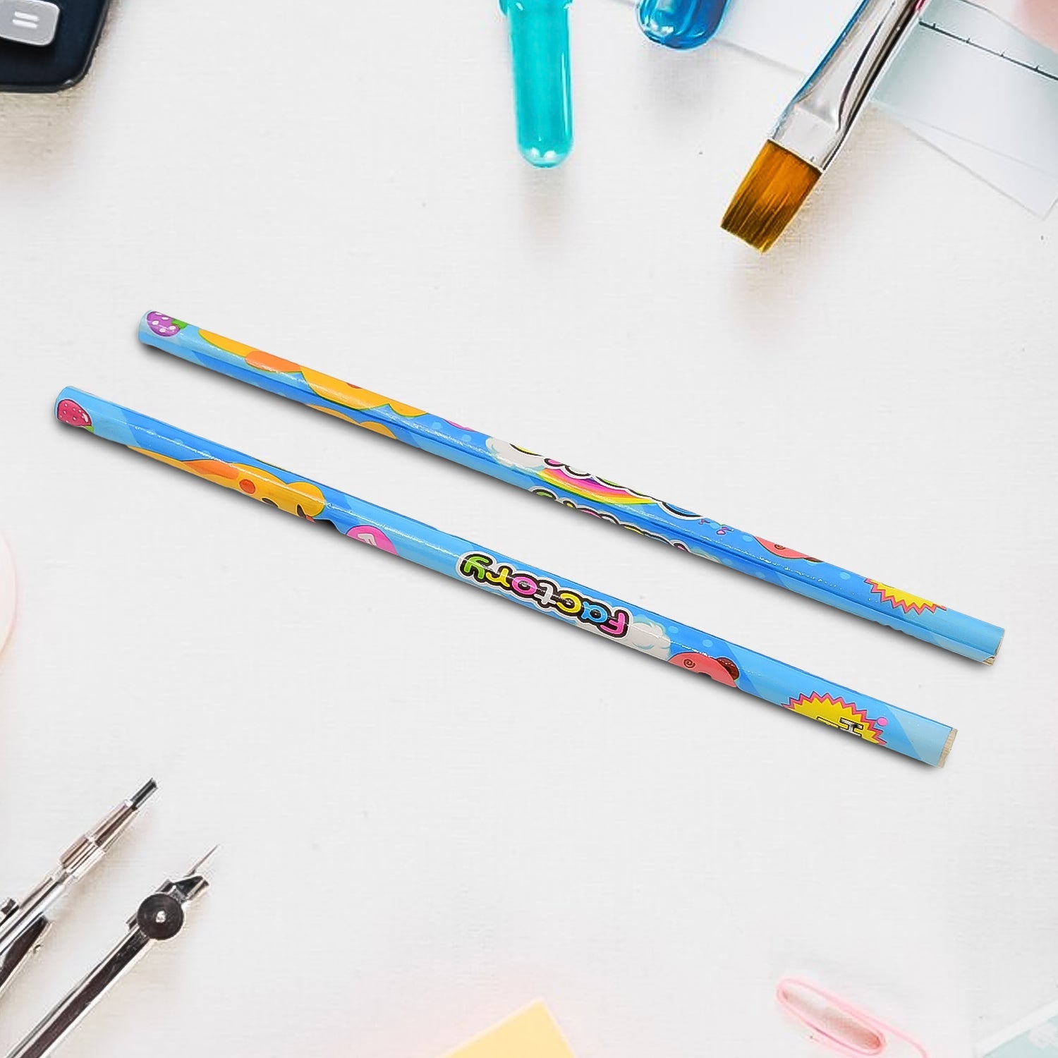 Mix-color pencil set for kids with erasers and sharpener Mix-color pencil set for kids with erasers and sharpener